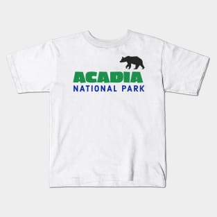 Acadia National Park Kids T-Shirt